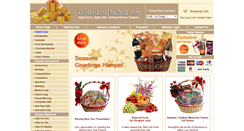 Desktop Screenshot of giftbasketsthailand.com